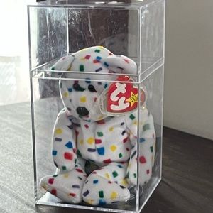 Rare retired beanie baby ty2k error print on tag and tush tag